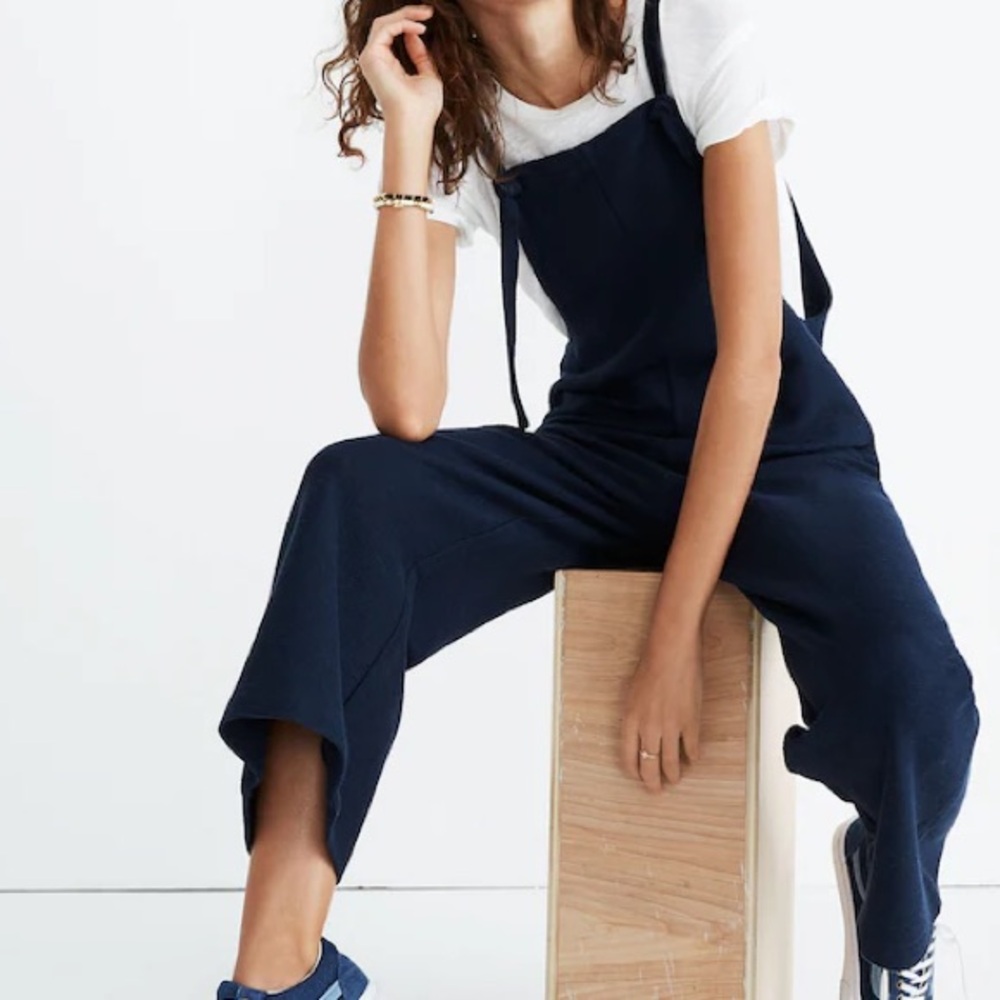 Madewell Navy Blue Jumpsuit